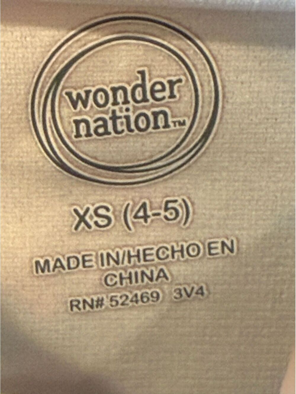 Wonder Nation Girls' Long Sleeve Floral Zip Front Swimsuit XS (4-5) - Picture 3 of 4